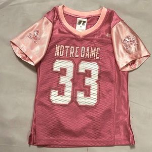 Notre Dame kids jersey 4T